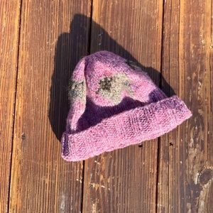vintage handmade knit hat